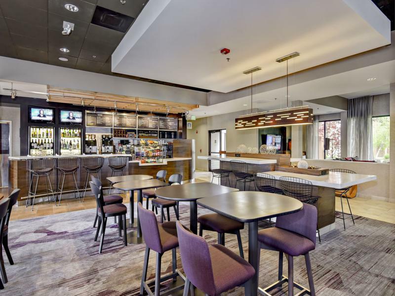 Hotel Courtyard Boise Downtown Exterior foto